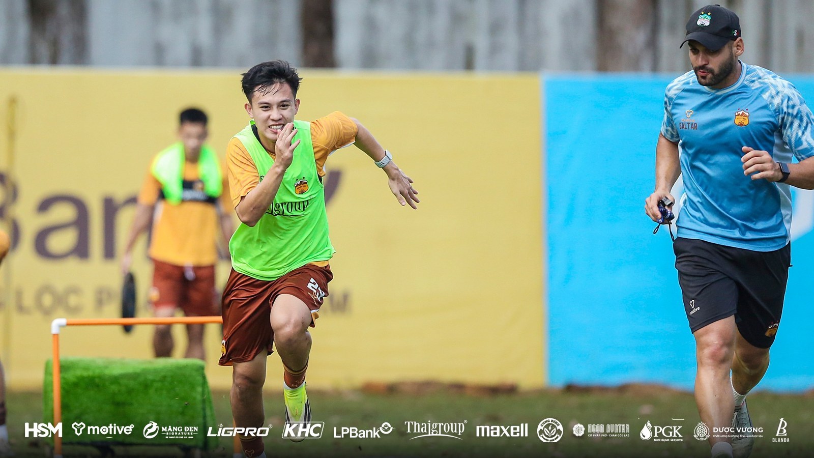 Buổi tập tốc độ của HAGL FC trước chuyến làm khách Bắc Ninh